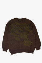 Vintage  Brown And Green 80s Sweater