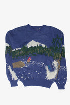 Vintage Campus Fishing 80s Sweater (1980s)