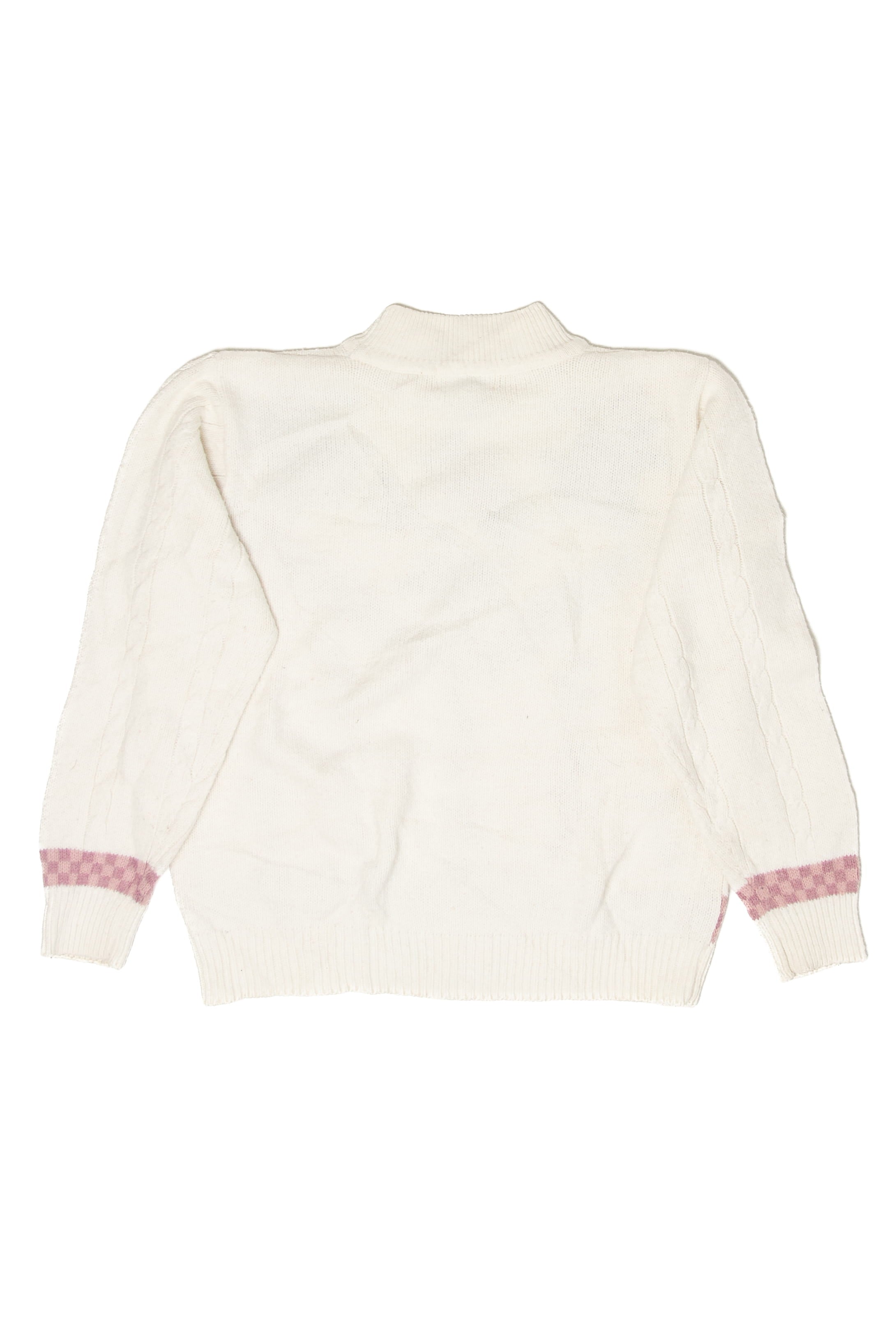 Vintage Alfred Dunner Flowers 80s Sweater (1980s)