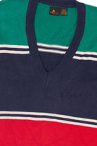Vintage Lizsport V-Neck 80s Sweater