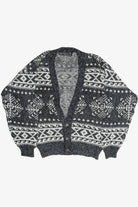 Vintage Peter England 80s Cardigan Sweater (1980s)