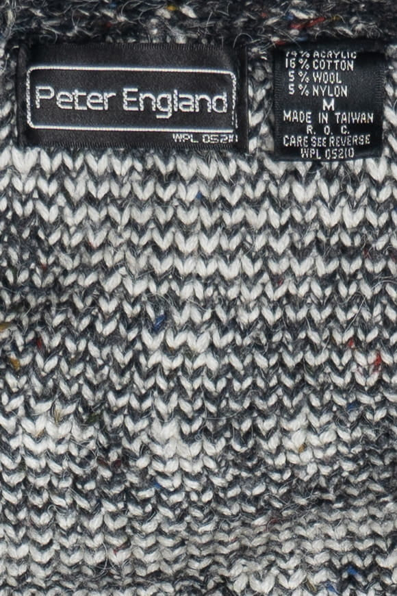 Vintage Peter England 80s Cardigan Sweater (1980s)