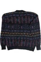 Vintage Expressions Jewel Tones 80s Sweater (1980s)