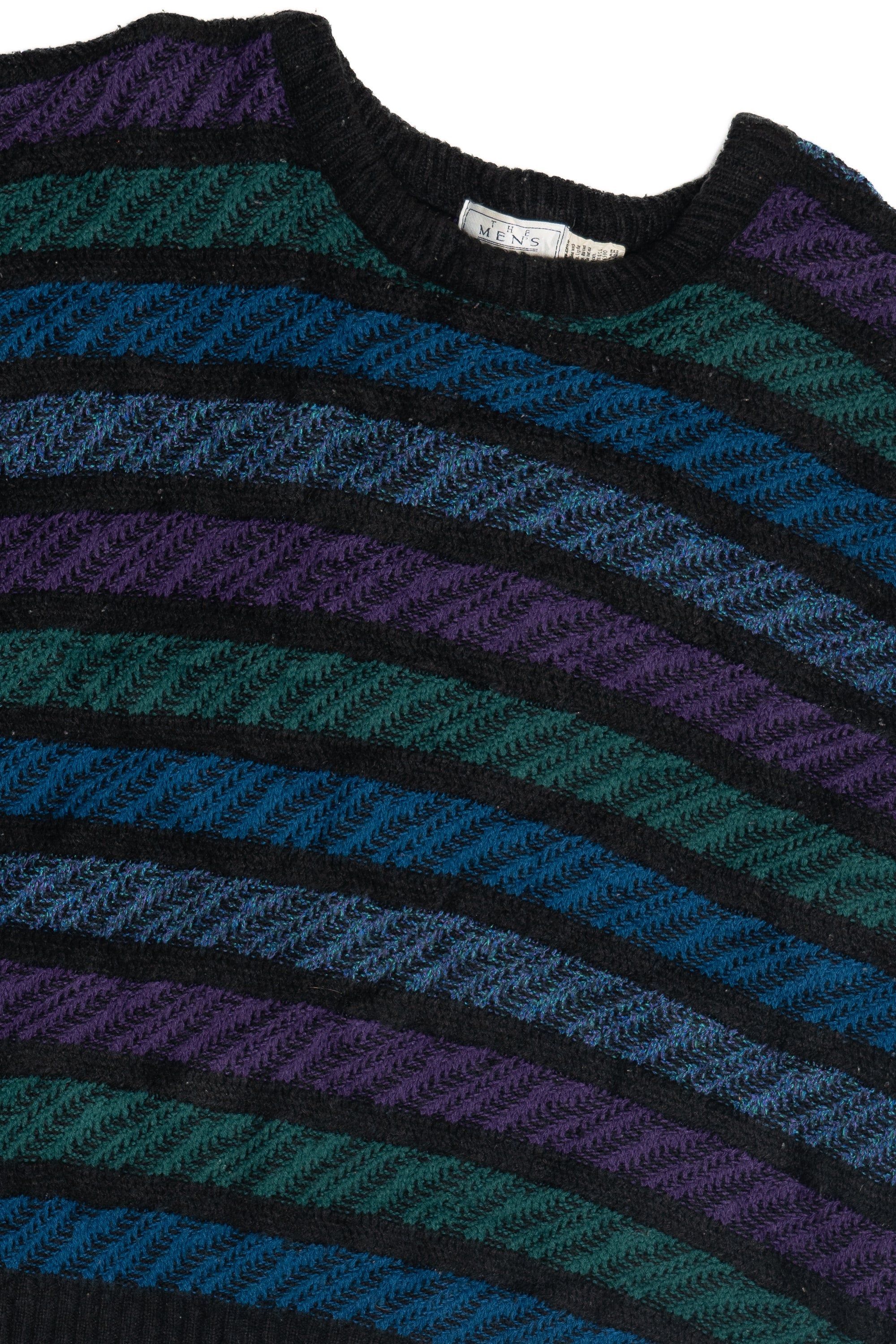 Vintage The Men's Store Striped 80s Sweater (1980s)
