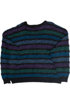 Vintage The Men's Store Striped 80s Sweater (1980s)