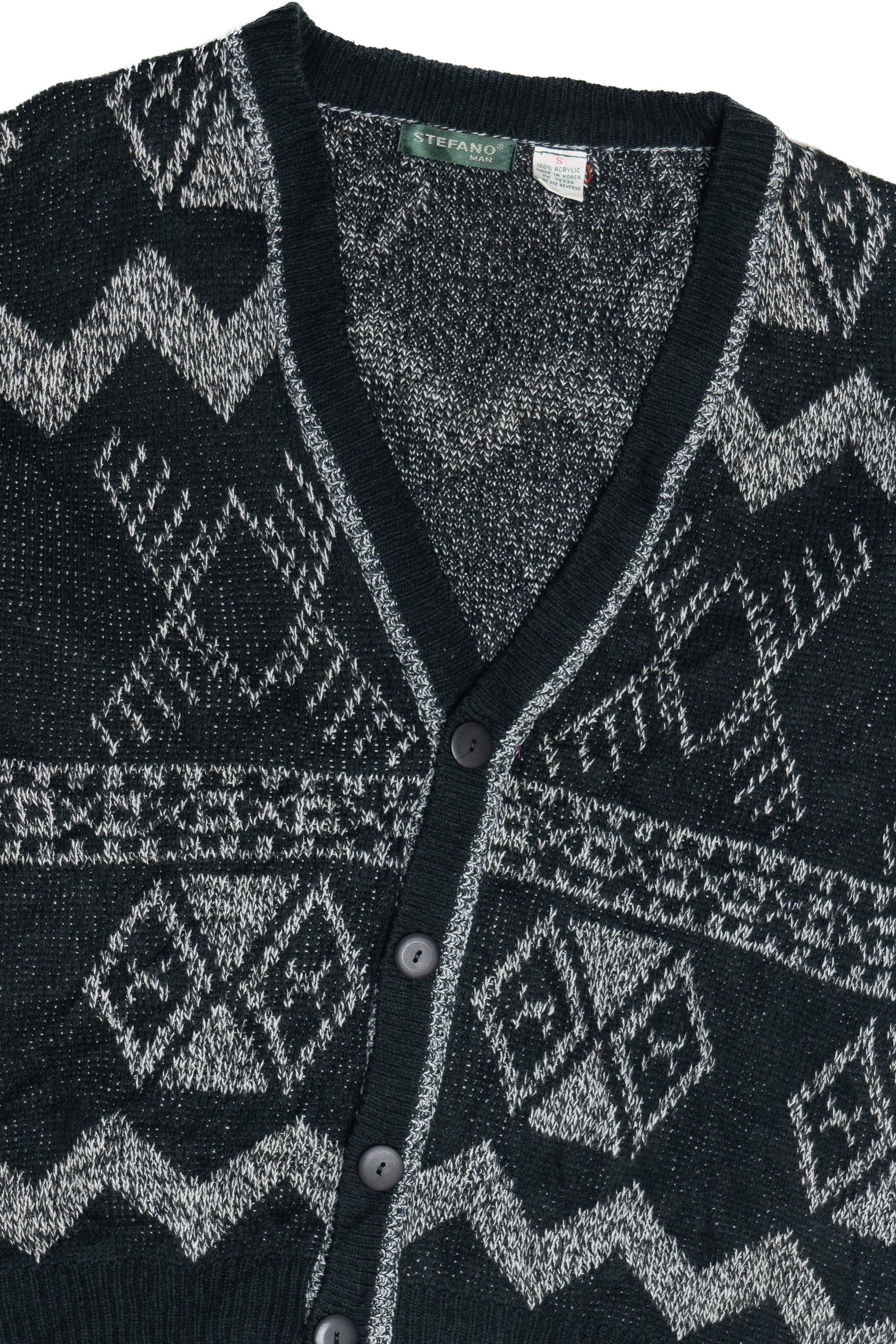 Vintage Stefano 80s Cardigan Sweater (1980s)