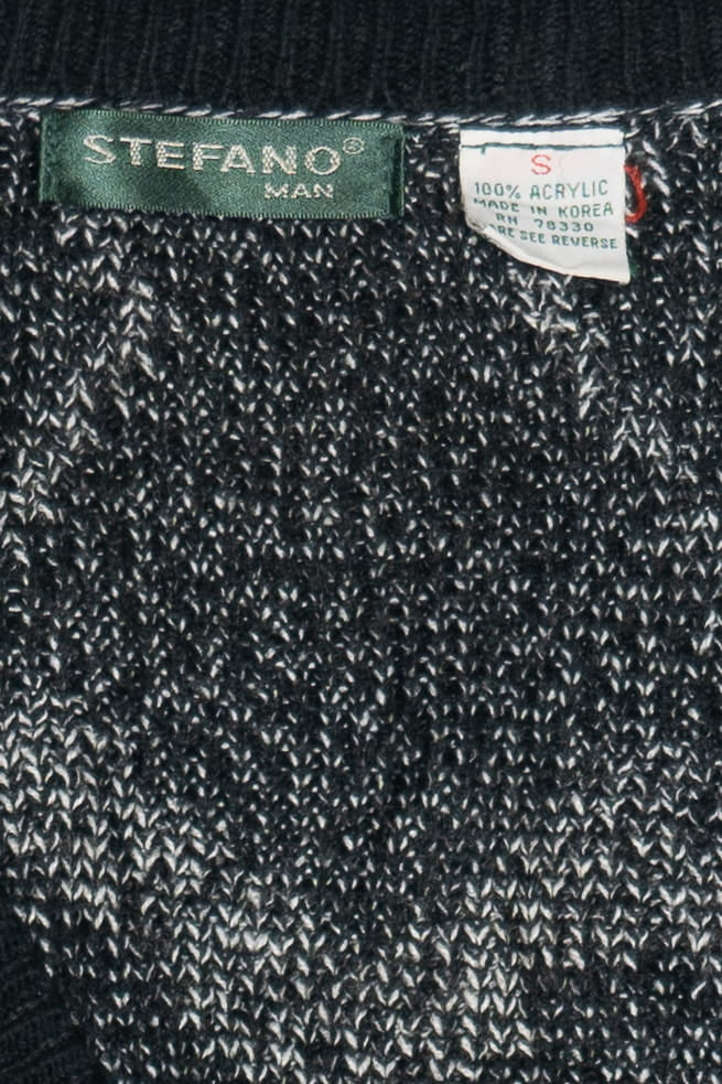 Vintage Stefano 80s Cardigan Sweater (1980s)
