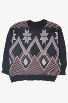 Vintage Dark Gray 80s Sweater (1980s)