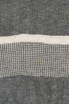 Vintage Gray Cable Knit 80s Sweater (1980s)