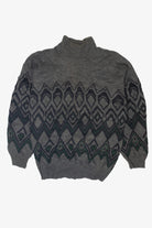 Vintage Gray 80s Sweater (1980s)