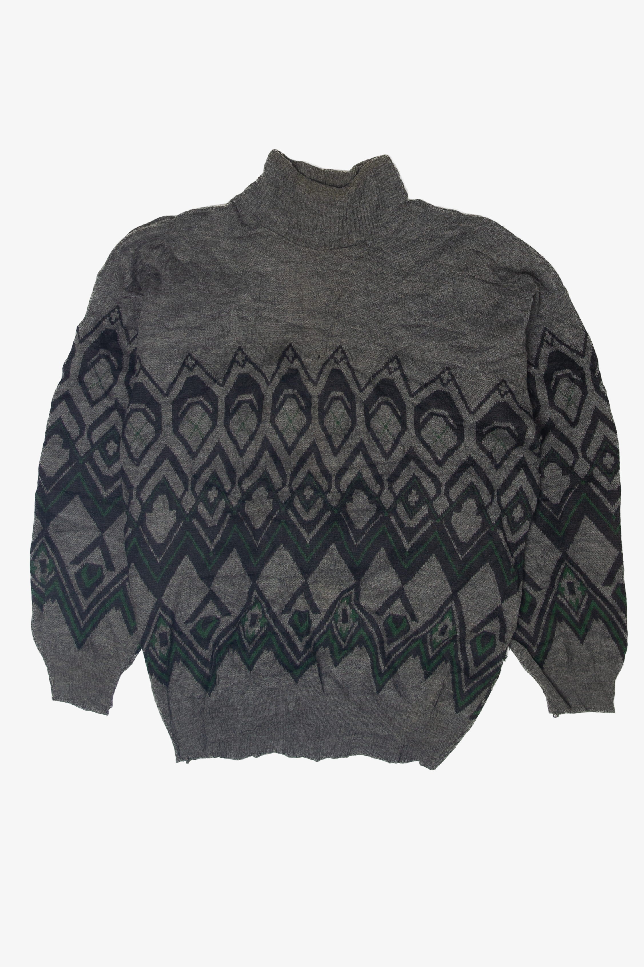 Vintage Gray 80s Sweater (1980s)