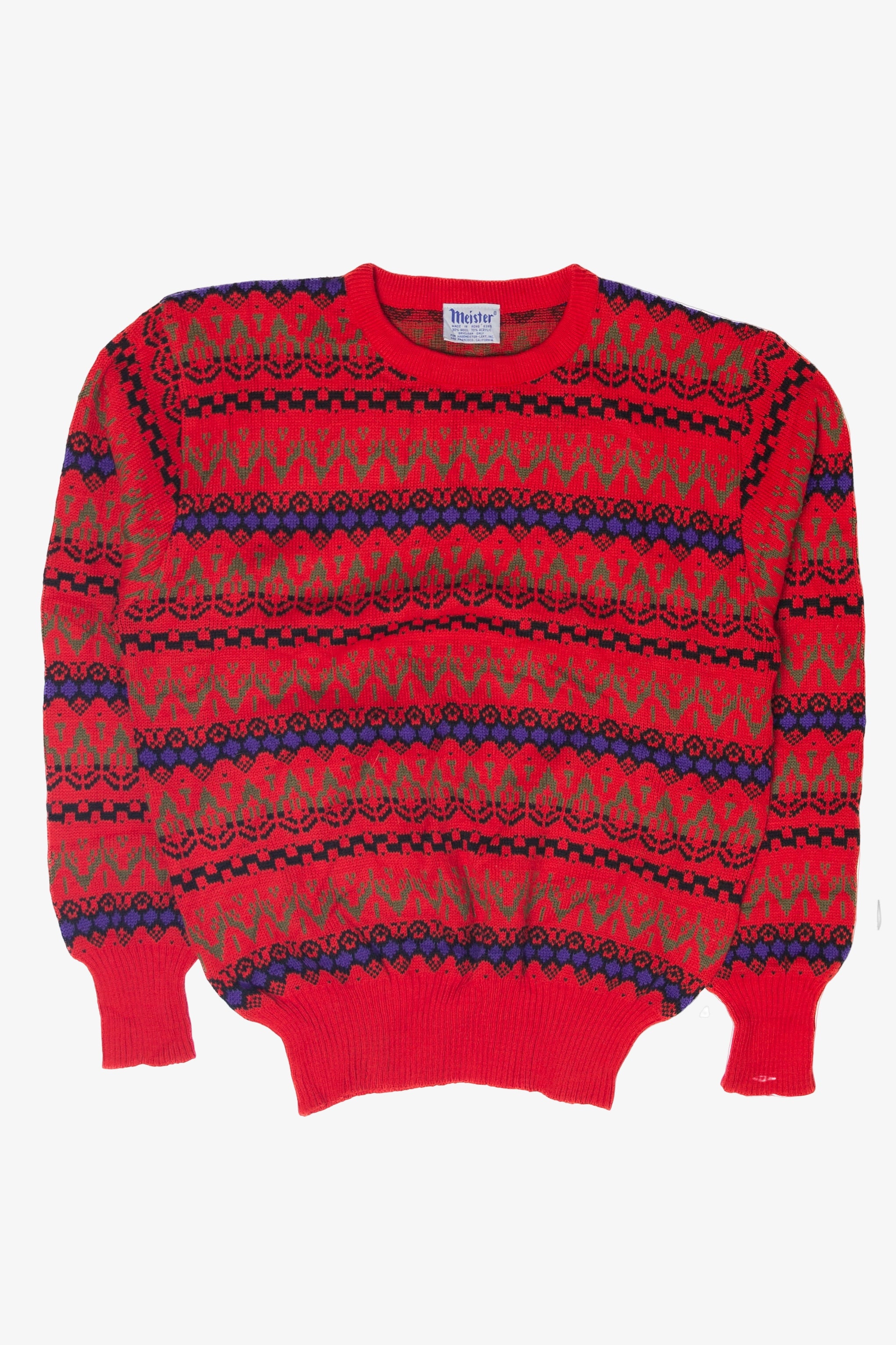 Vintage Meister 80s Sweater (1980s)