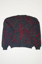 Vintage Dark Gray Italian 80s Sweater (1980s)