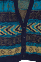 Vintage Moveta V-Neck 80s Cardigan (1980s)