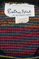 Vintage Extra Point Neon Hearts 80s Sweater (1980s)
