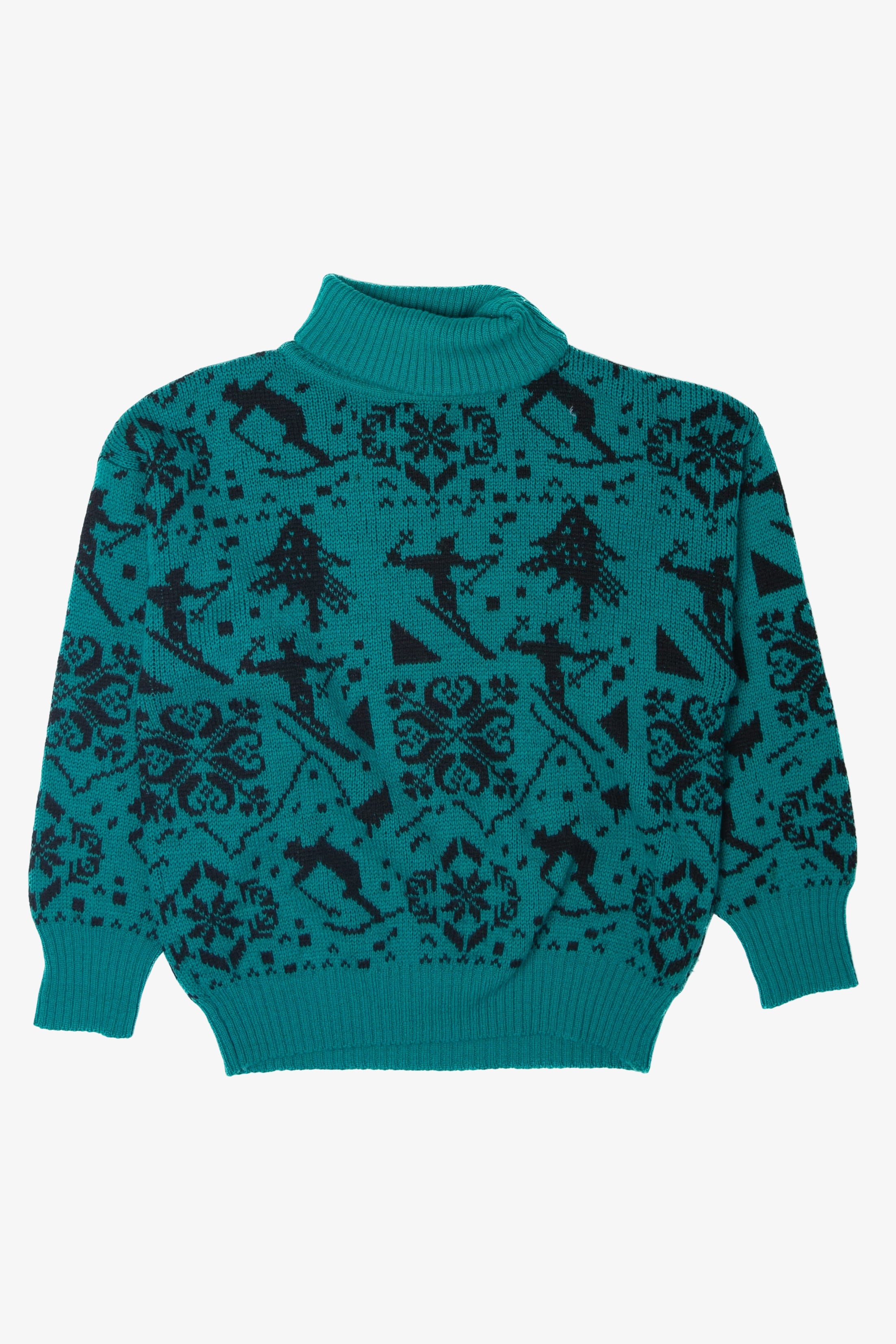 Vintage Skiing Lord & Taylor 80s Sweater (1980s)