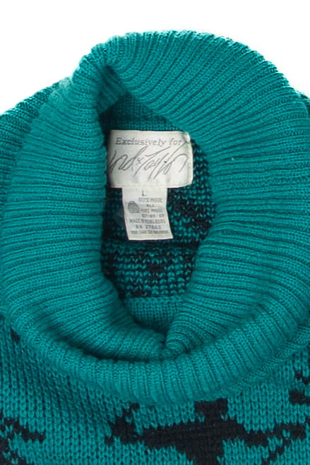 Vintage Skiing Lord & Taylor 80s Sweater (1980s)