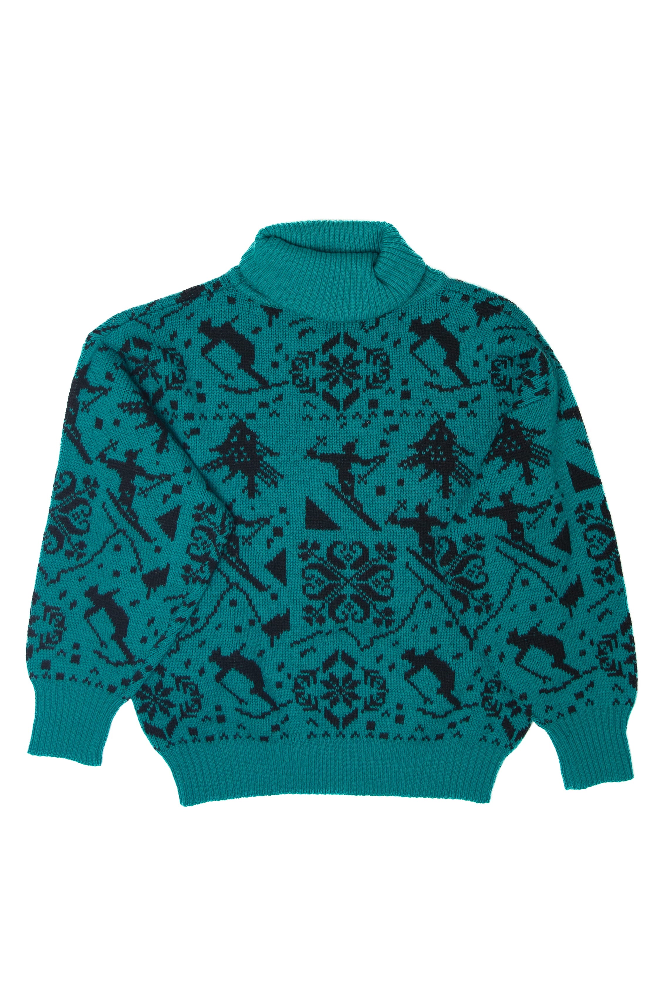 Vintage Skiing Lord & Taylor 80s Sweater (1980s)