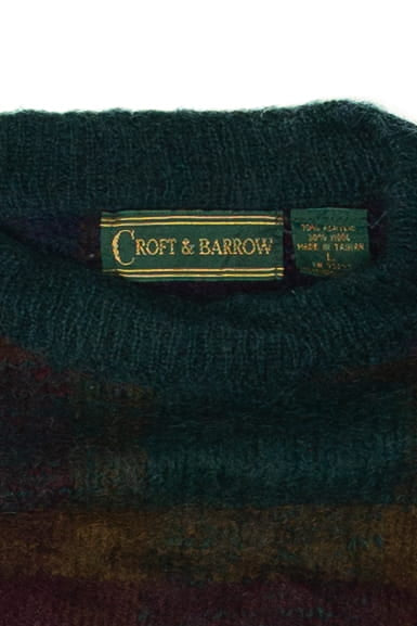 Vintage Croft & Barrow 80s Sweater (1980s)