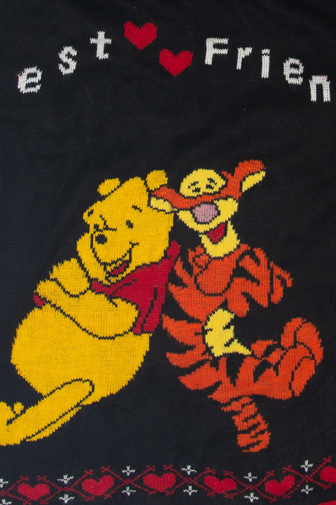 Vintage Winnie The Pooh Tigger "Best Friends" 80s Sweater (1980s)