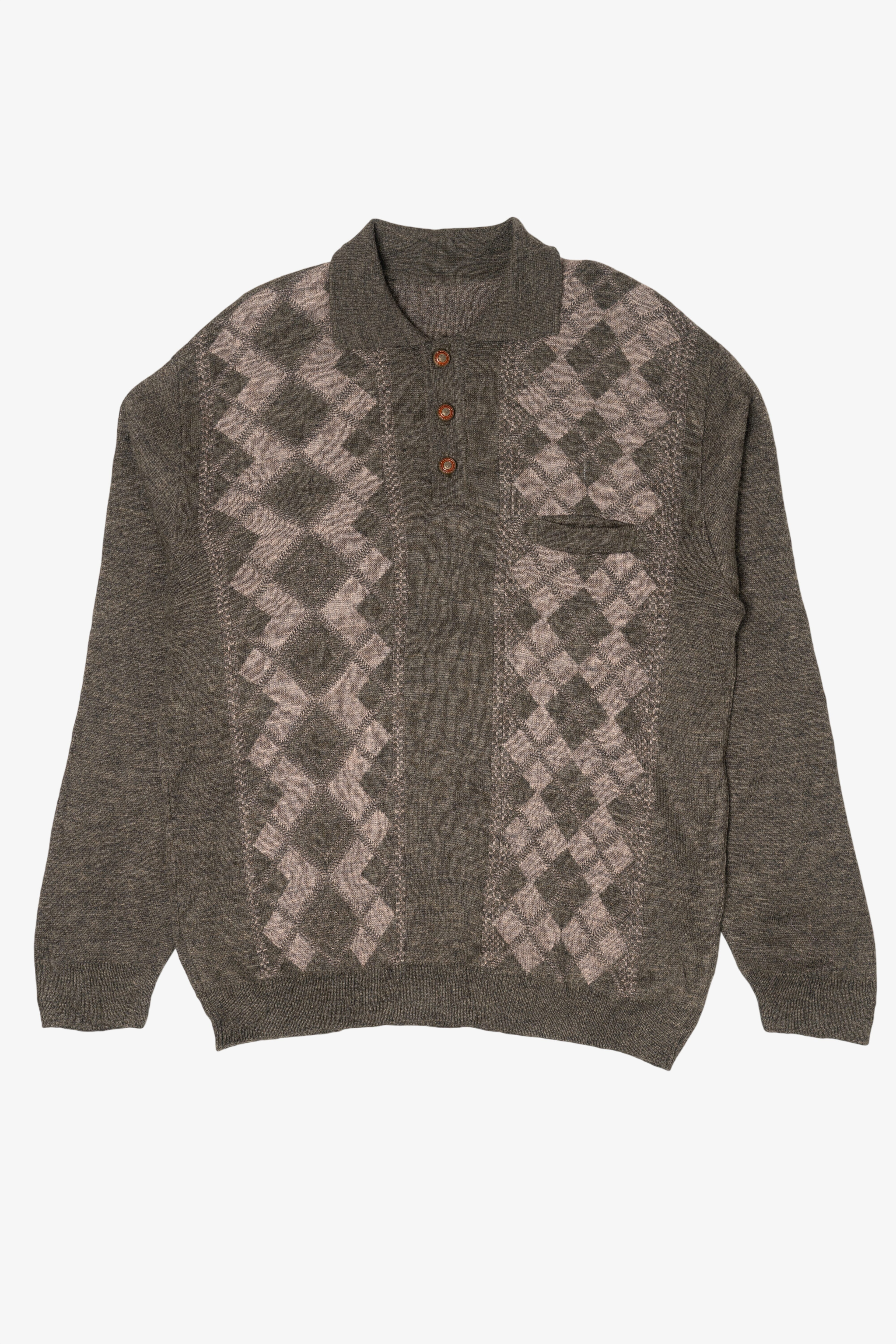 Vintage Argyle 80s Sweater (1980s)