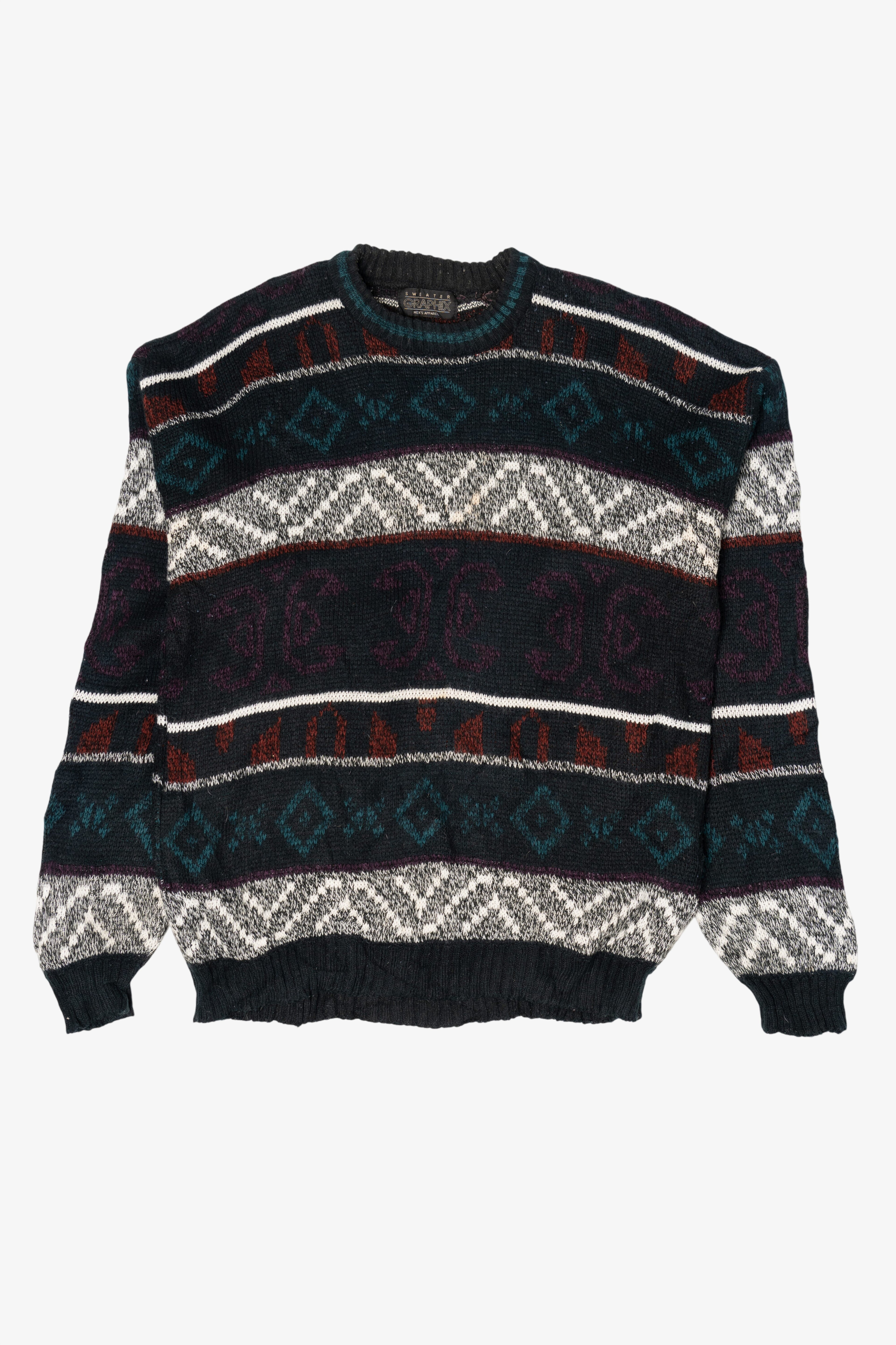 Vintage Sweater Graphix 80s Sweater (1980s)