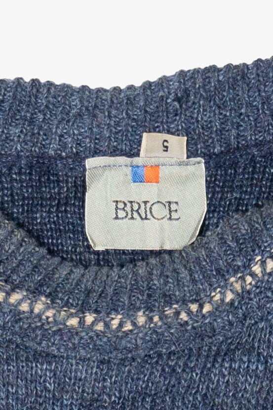 Vintage Blue Brice 80s Sweater (1980s)