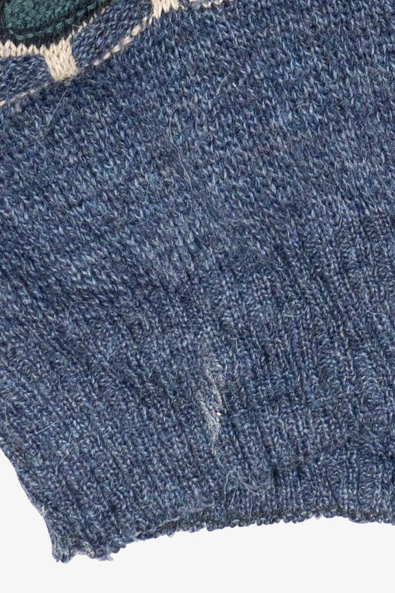 Vintage Blue Brice 80s Sweater (1980s)