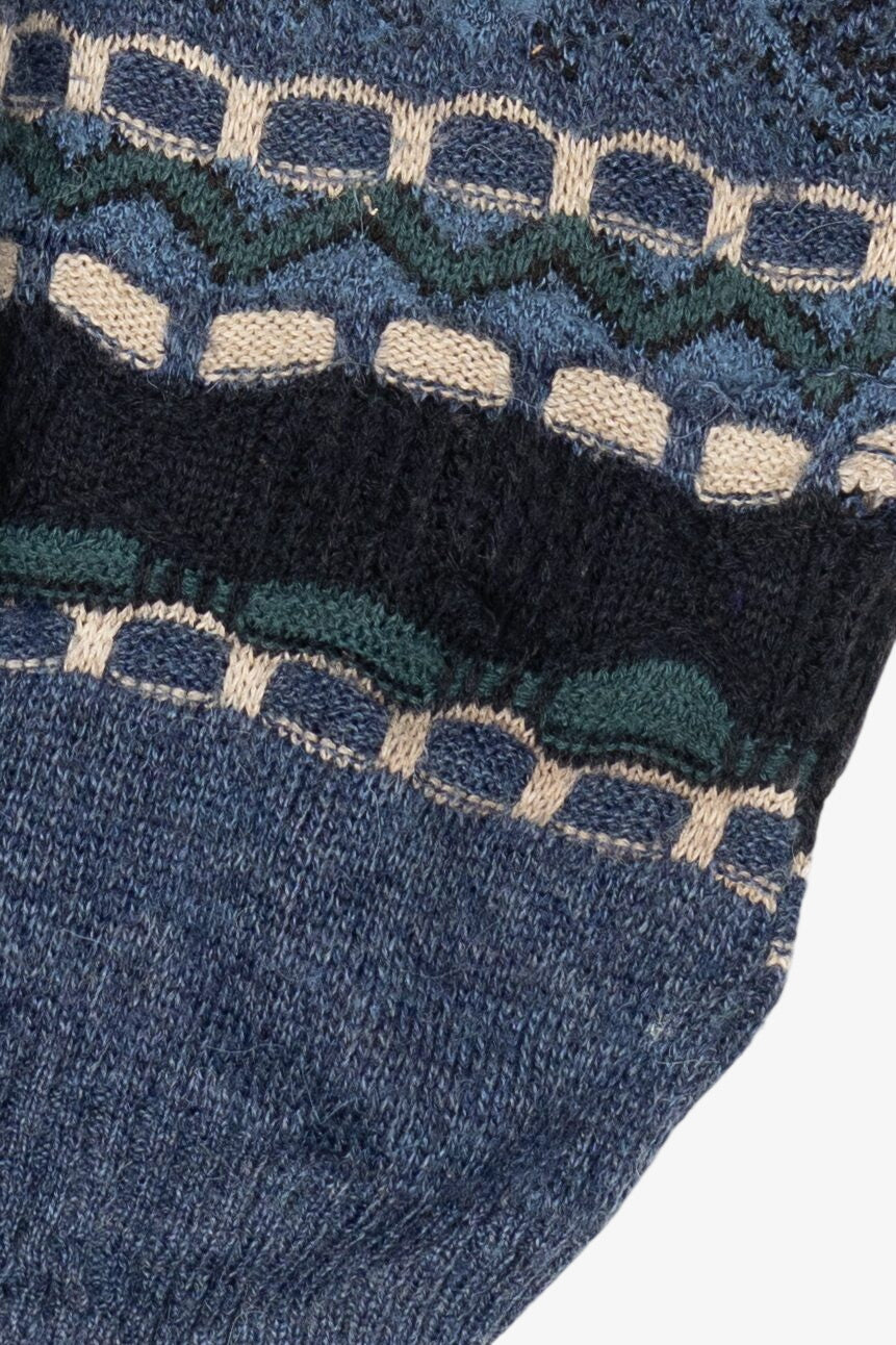 Vintage Blue Brice 80s Sweater (1980s)