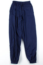 Navy Wilson Nylon Track Pants