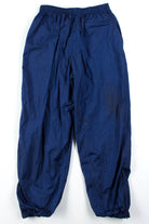 Navy Speedo Nylon Track Pants
