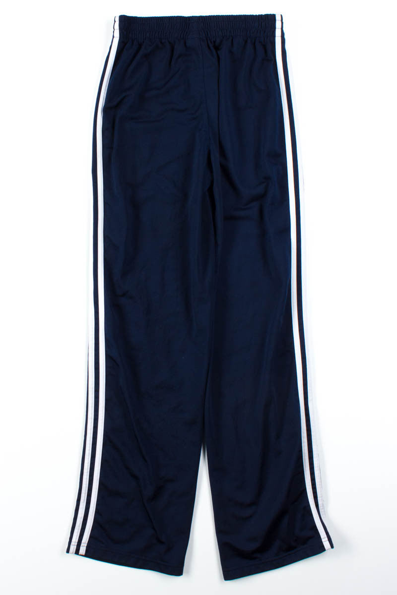 Navy 3 Stripe Adidas Track Pants