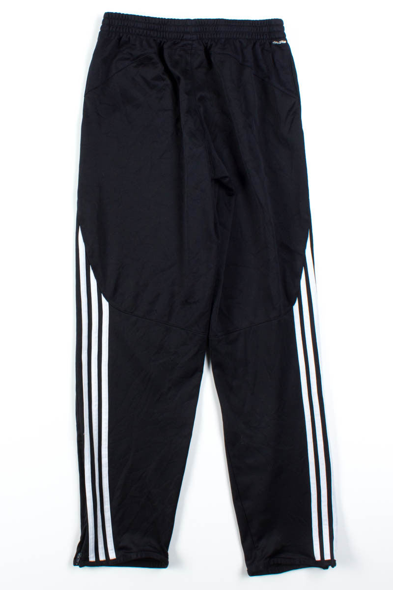 Black Adidas 3 Stripe Climalite Joggers