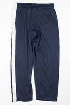Navy & White Nike Mesh Joggers
