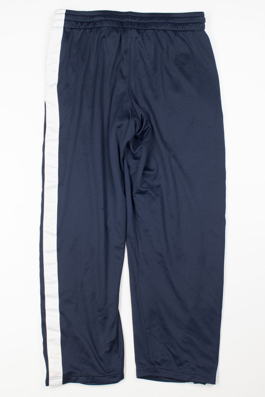 Navy & White Nike Mesh Joggers