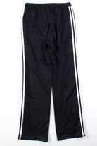 Black Adidas 3 Stripe Track Pants