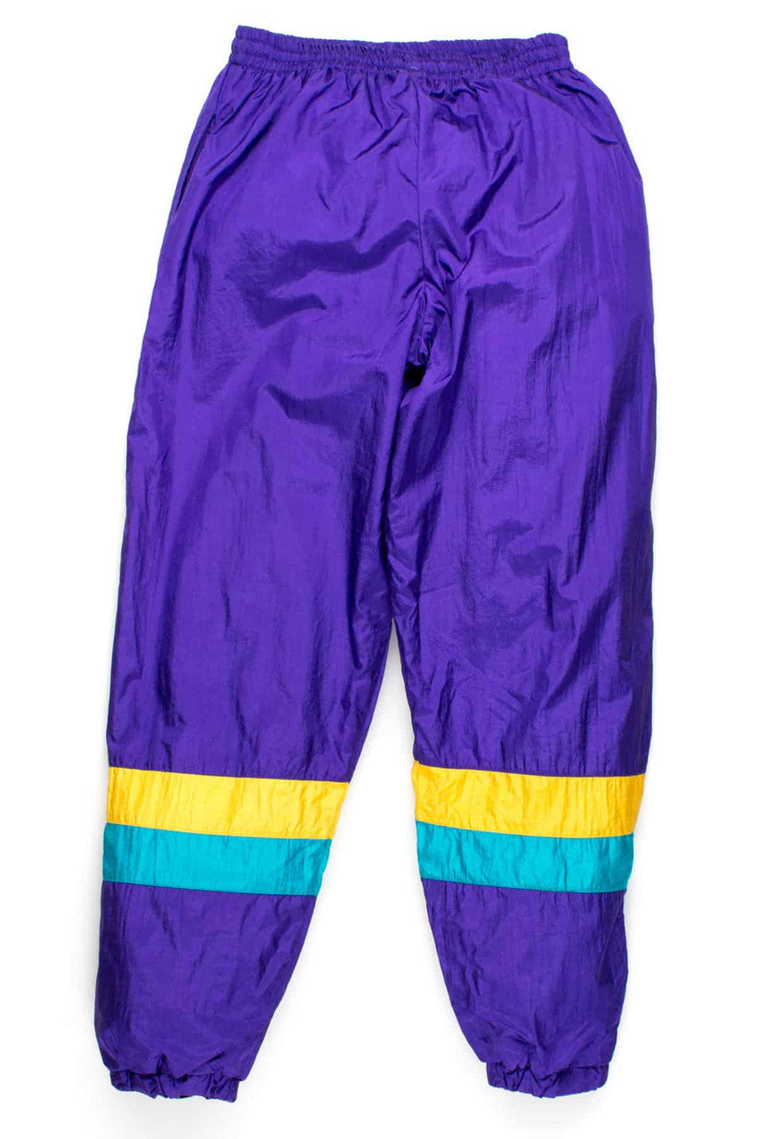 Gem Tones Colorblock Windbreaker Track Pant