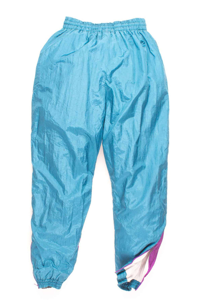 Teal Colorblock Gem Tones Windbreaker Joggers