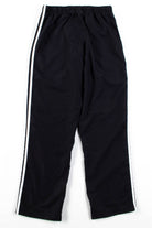 Black Adidas 3 Stripe Track Pants (sz. M)