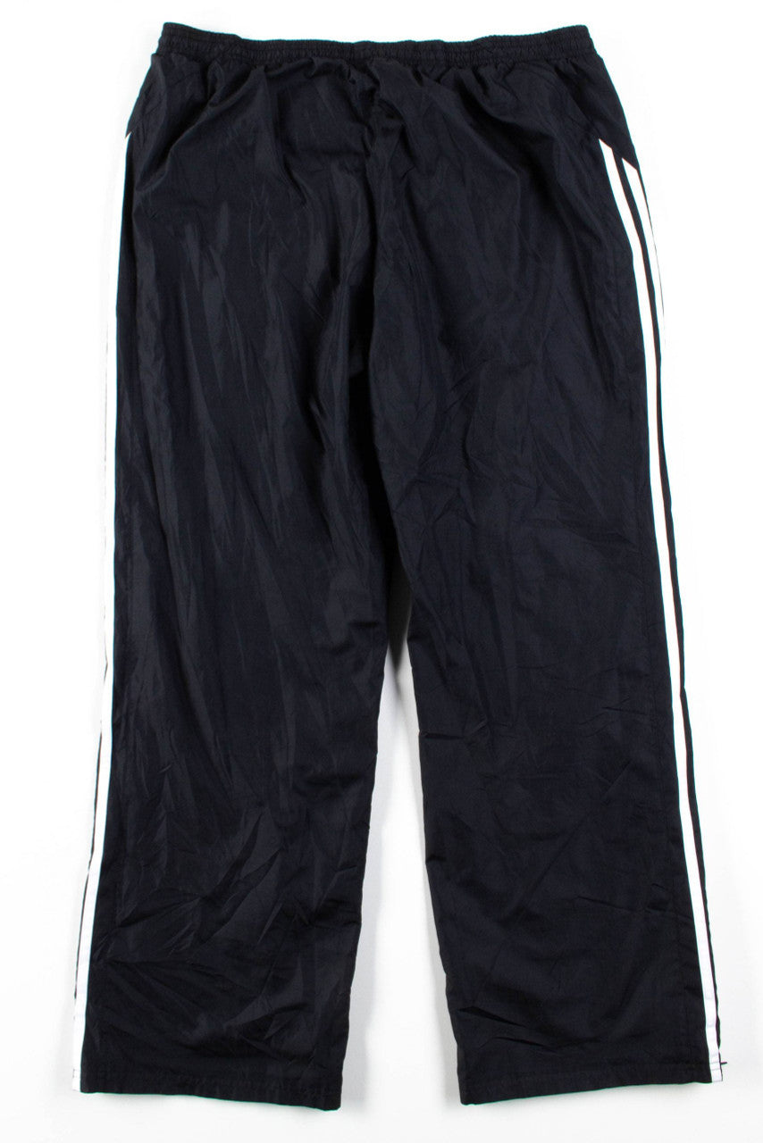 Black Adidas 3 Stripe Track Pants (sz. XL)