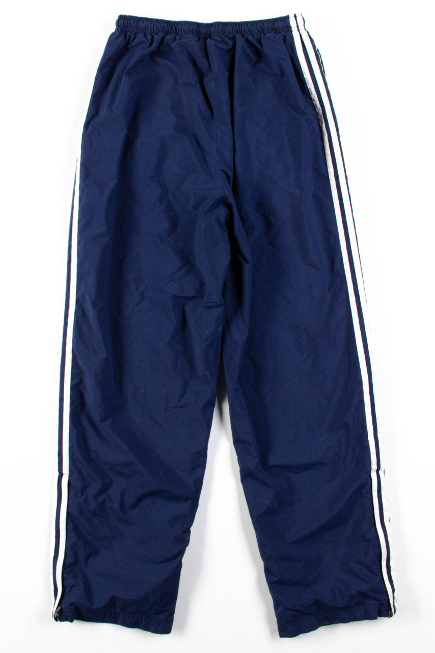Navy Adidas 3 Stripe Track Pants