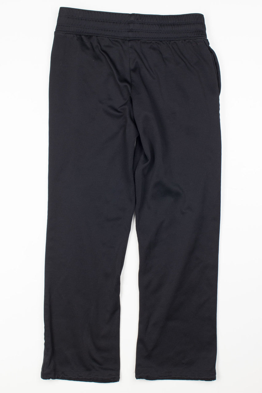 Black with Gold Swoosh Nike Training Pants