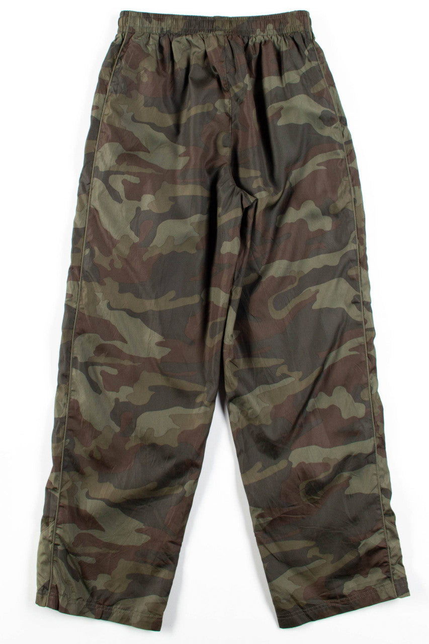 Green Camo Starter Track Pants (sz. XL 14-16)