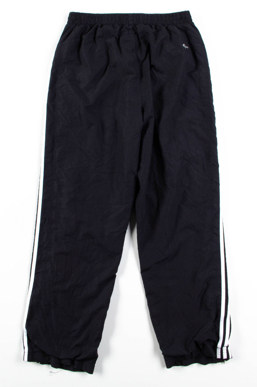 Black Adidas 3 Stripe Track Pants (sz. M) 1