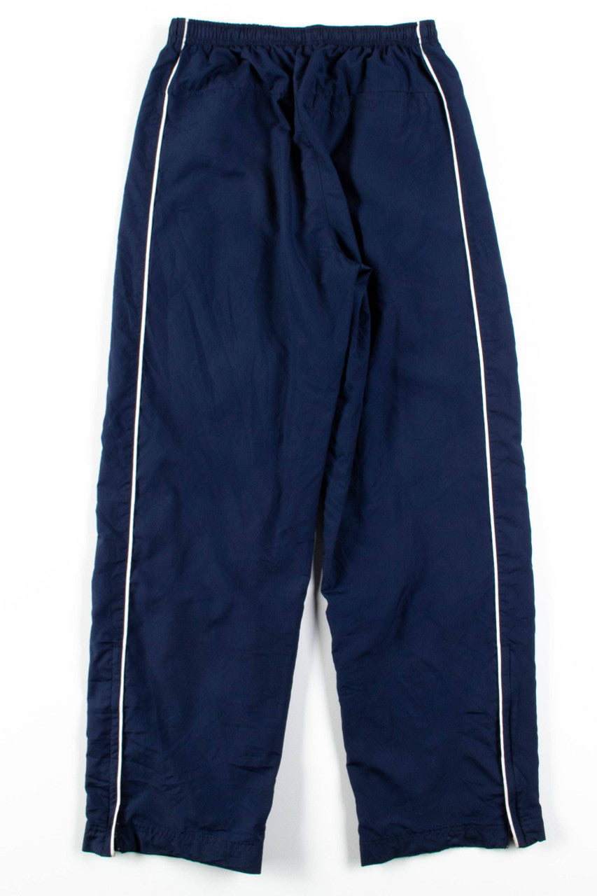 ☆NERDY☆ Biker Track Pants Navy Vintage 80s Mens Pony Athletic Track Pants Navy Blue Size L