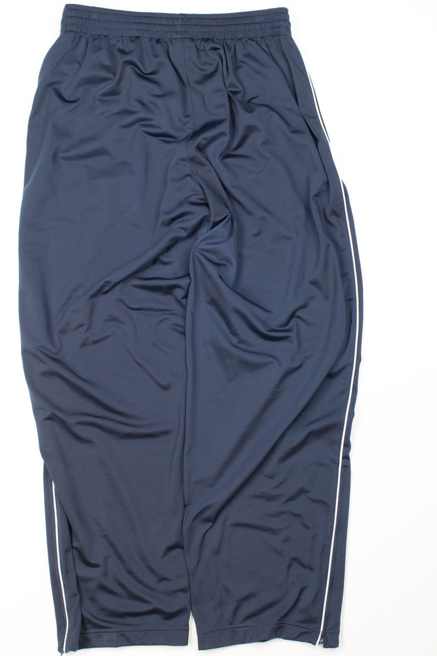 Navy Pleated Nike Track Pants