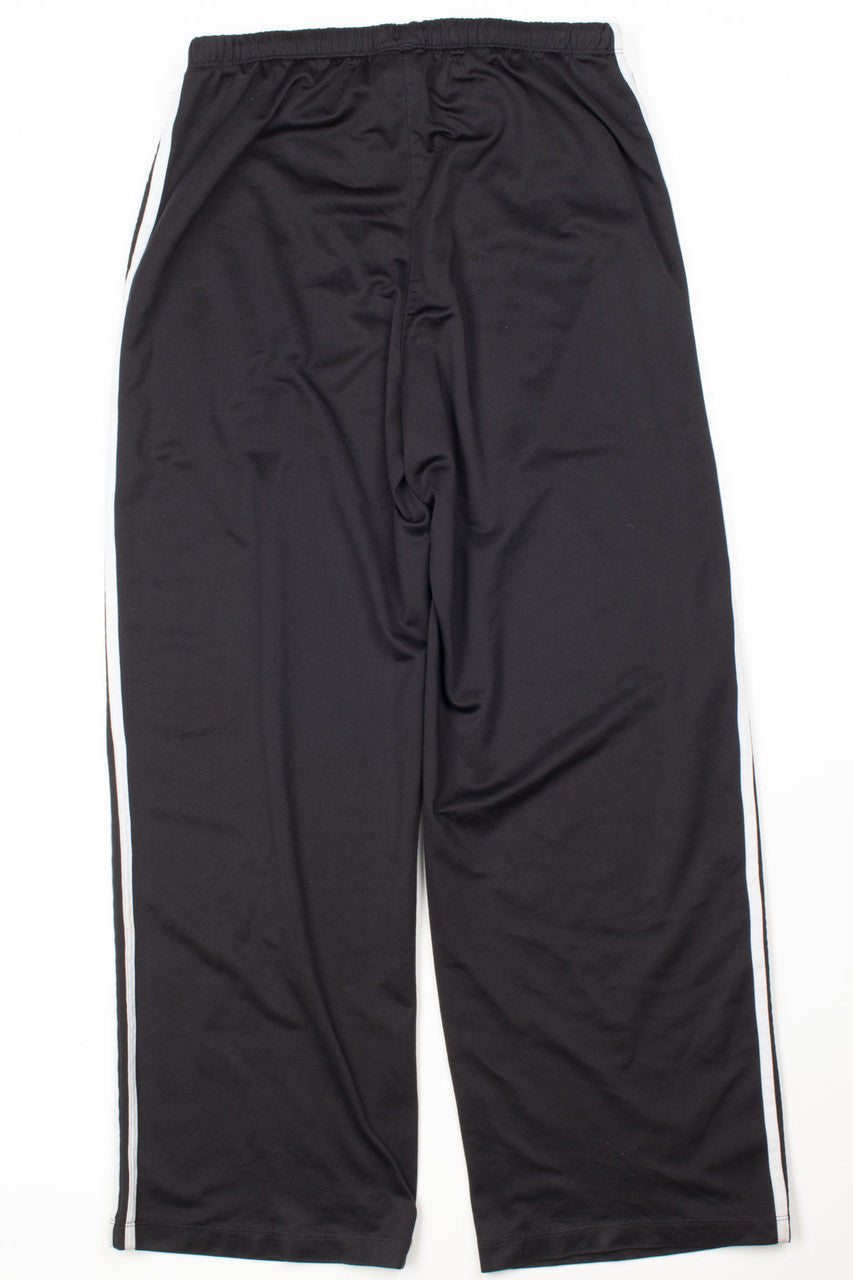 Black & White Adidas Track Pants