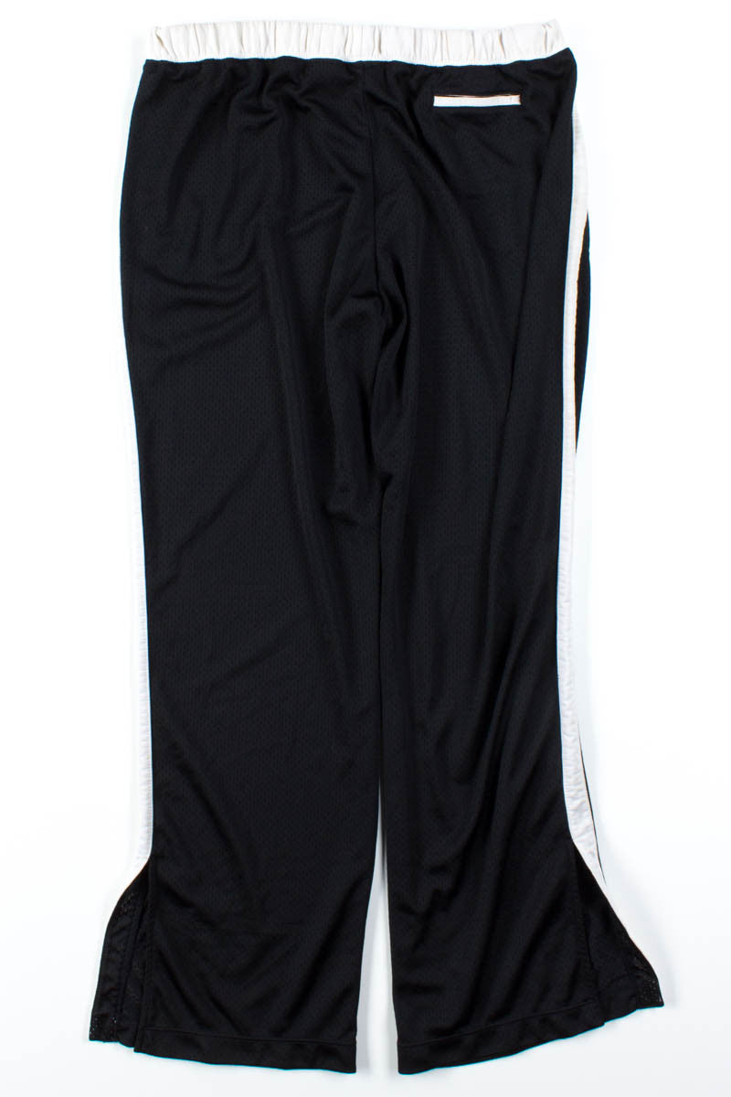 Black Mesh Nike Track Pants