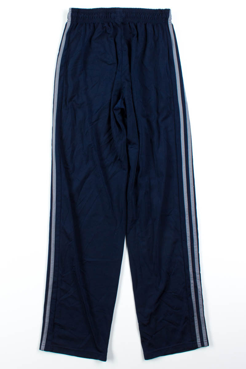 Navy Adidas Three Stripe Track Pants