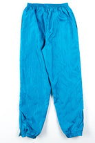 Teal Nylon Track Pants